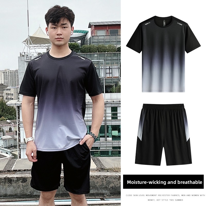 Badminton Youth - Ice Silk Short Sleeve T-Shirt Set