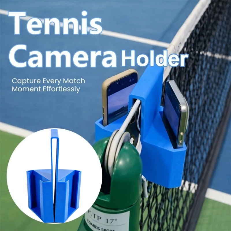 Badminton Live - Dual Perspective Tennis Net Phone Mount