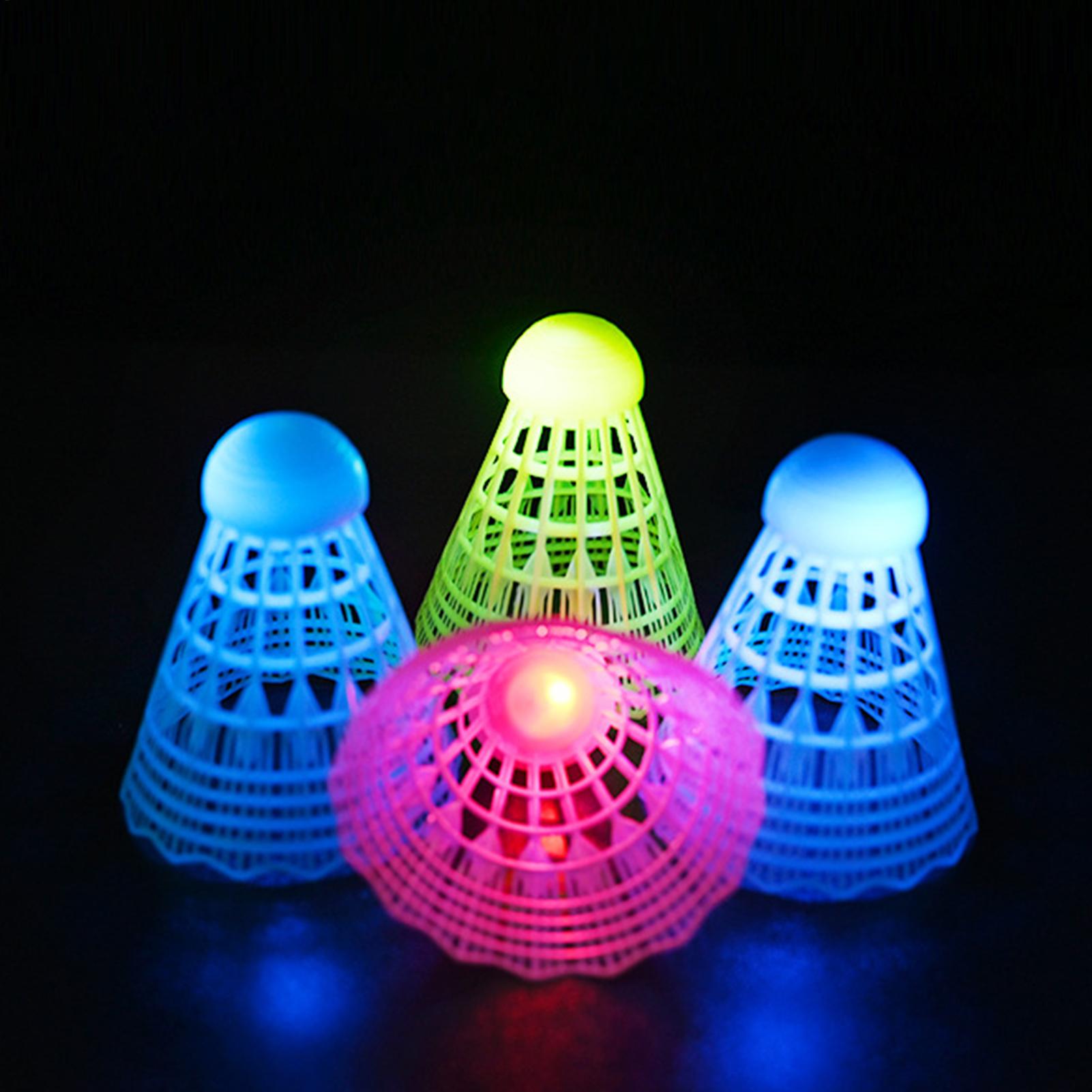 Badminton Bwf - 3Pcs LED Badminton Ball Glowing Light