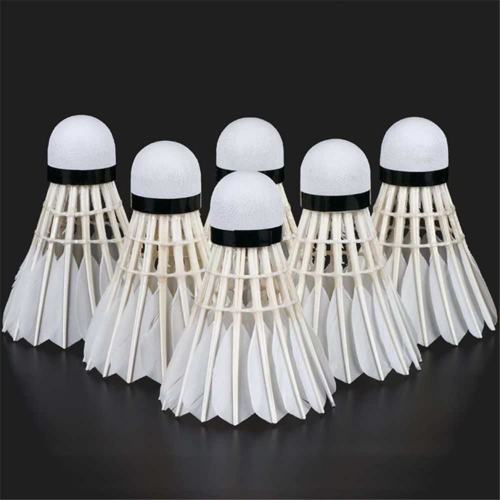 Badminton Bwf - 3/6/12Pcs New White Badminton Shuttlecock Professional