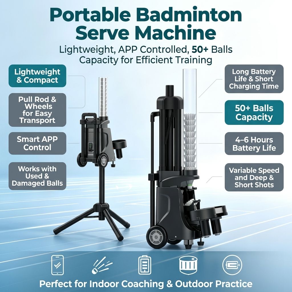 Feeder Machine Badminton - JMZ Badminton Ball Feeder Automatic Shuttlecock