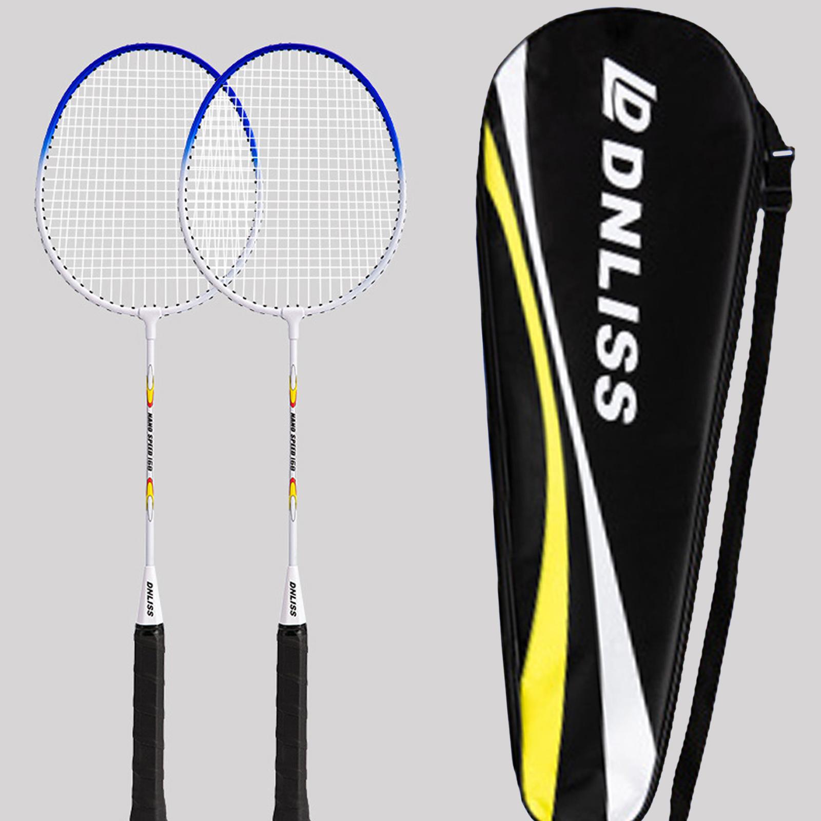 Badminton Youth - Iron Alloy Badminton Rackets Youth Adult