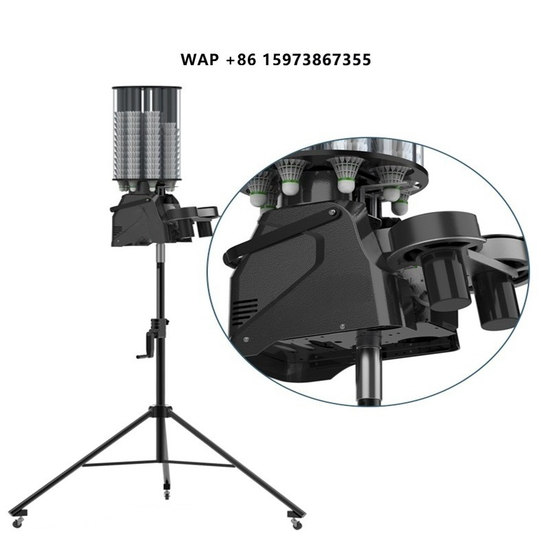 Feeder Machine Badminton - Professional Automatic Badminton Ball Machine with