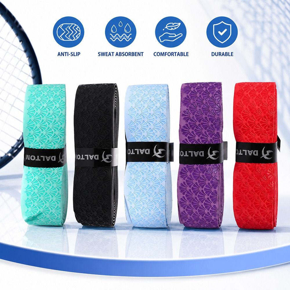 Badminton Grip Tape - 2M Badminton Handle Wrap Tape Embossing