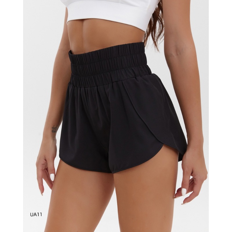 Badminton Materi - Yoga Sports Women Shorts High Waist