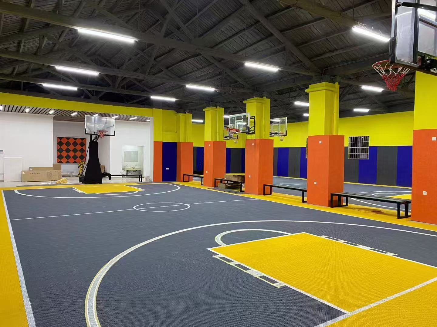 Badminton Materi - Outdoor Portable Multi-Purpose Sports Flooring Tile