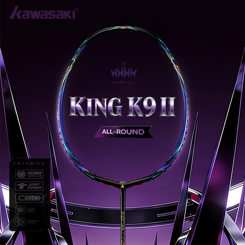 Kawasaki KING K9 4U Badminton  - đánh giá và giá Badminton Bwf