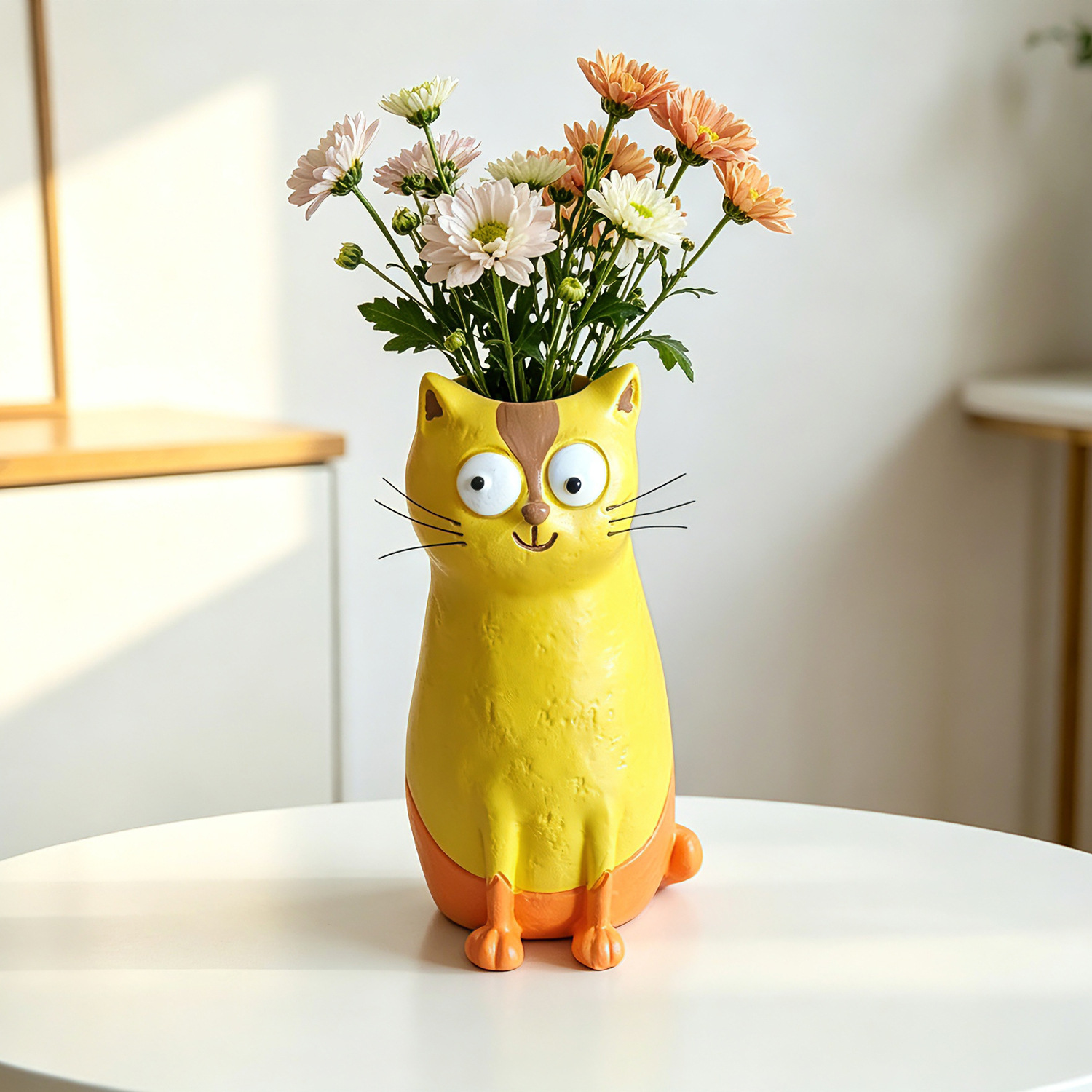 Creative Resin Cat Vase Quirky - đánh giá và giá Badminton Live