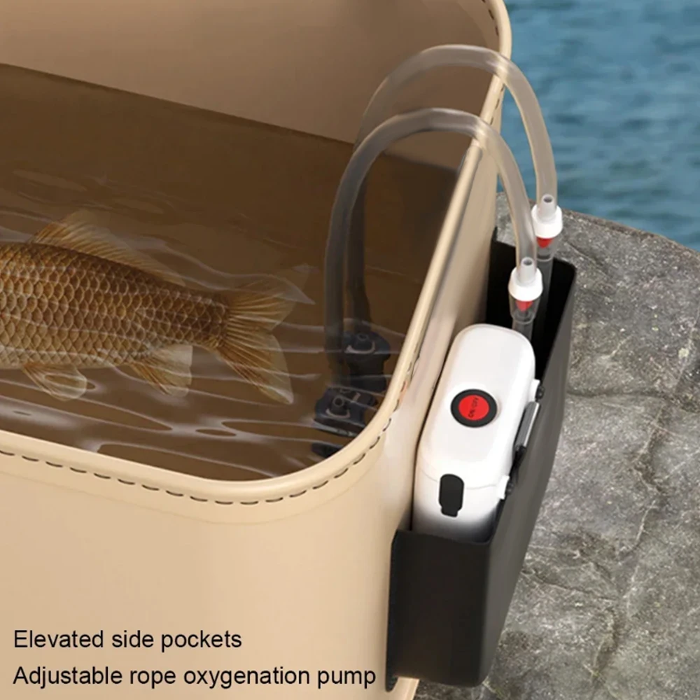 Outdoor Fishing Bucket Foldabl - đánh giá và giá Badminton Live