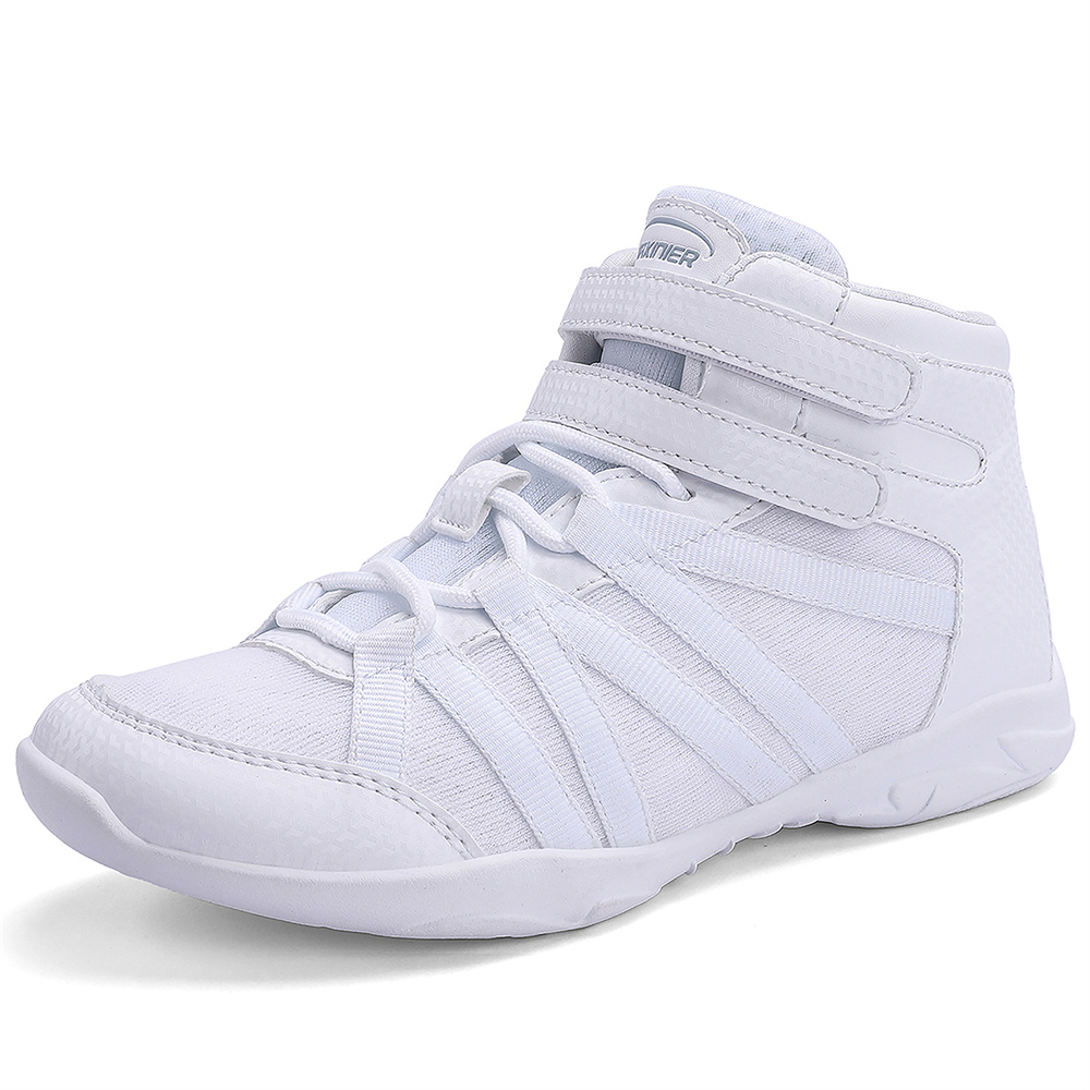 BAXINIER Girls White High Top  - đánh giá và giá Badminton Youth