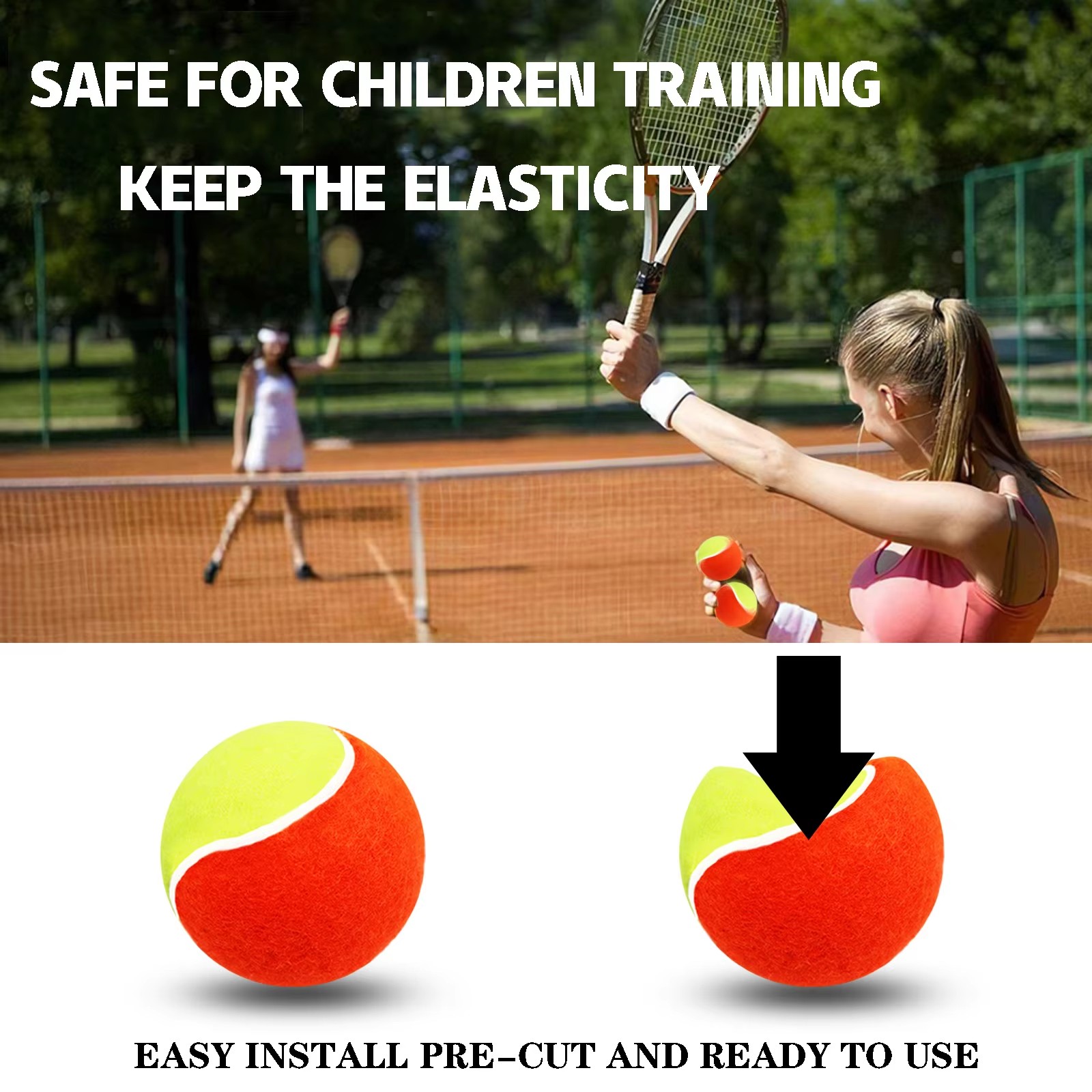 6pcs Kids Tennis Balls Set Sof - đánh giá và giá Badminton Youth