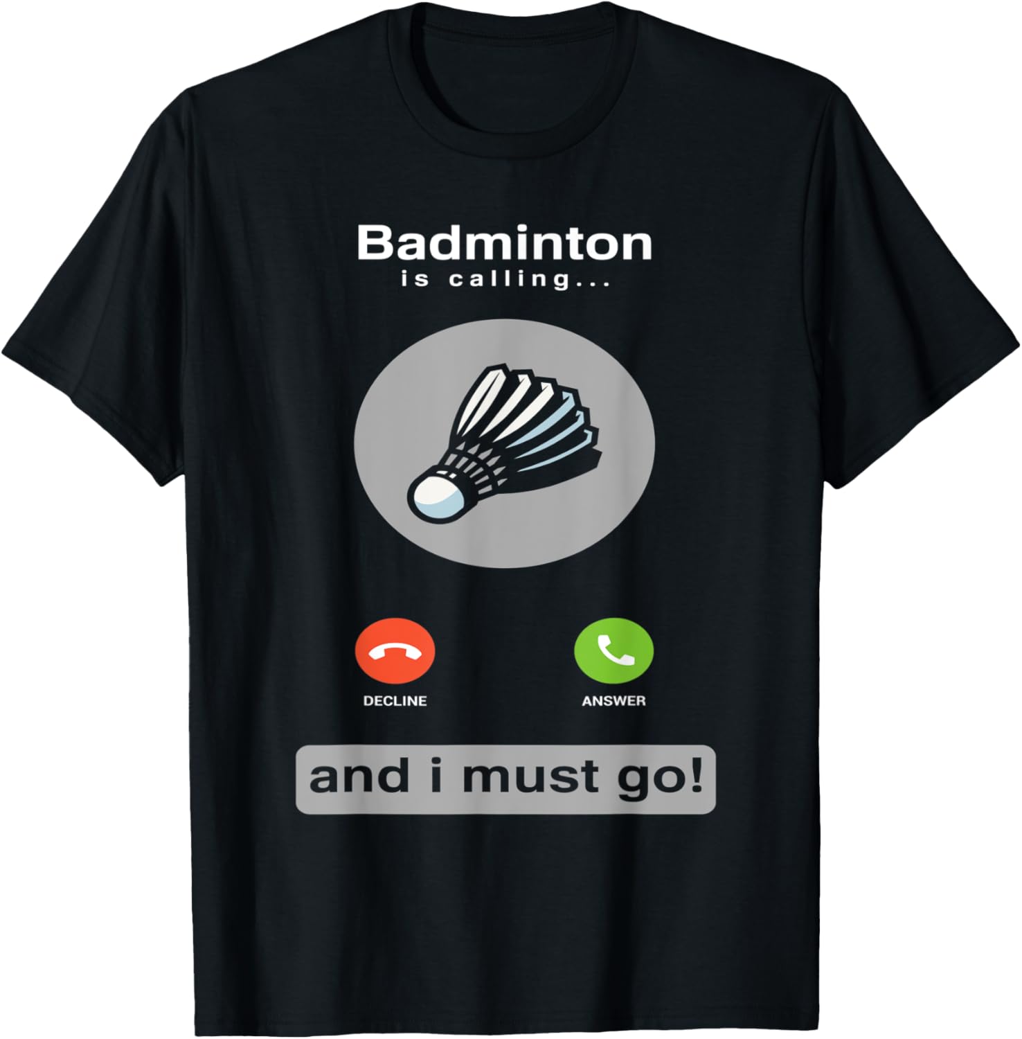 Funny Badminton Shirt Badminto - đánh giá và giá Badminton Is Calling