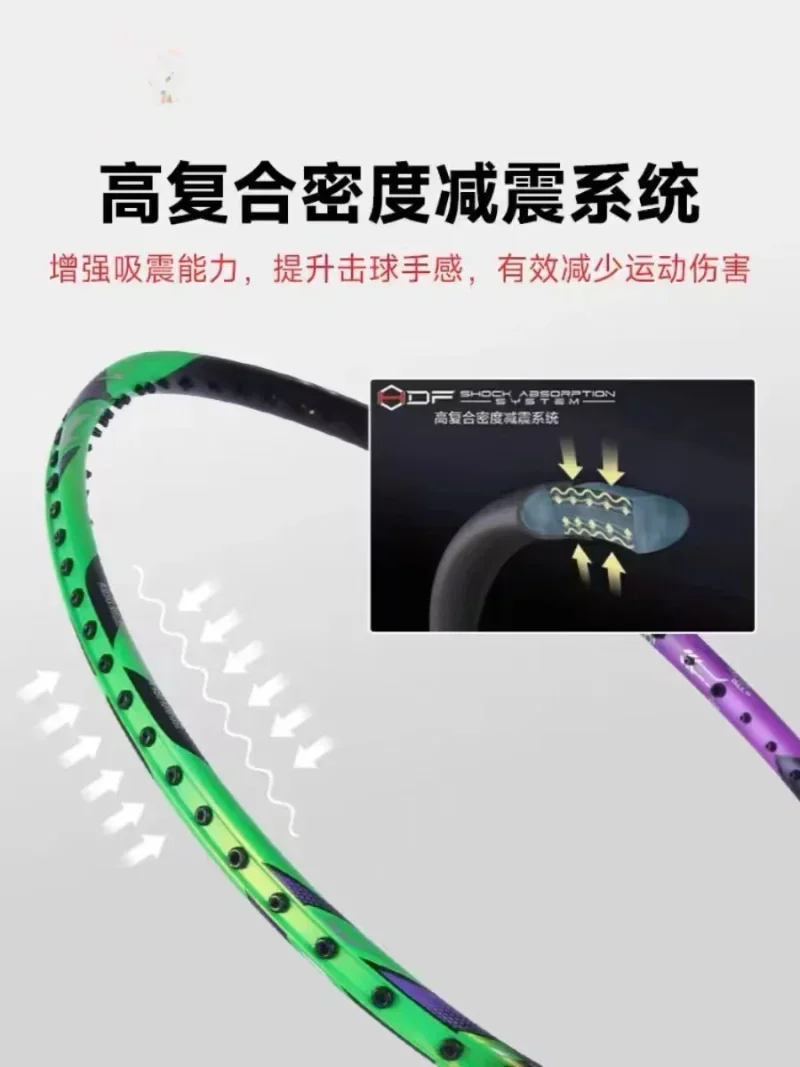 New LiNing-HALBERTEC ZhanJi 90 - đánh giá và giá Badminton Bwf