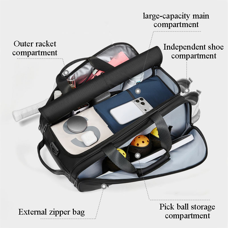 Tennis Bag, Large Capacity, Li - đánh giá và giá Badminton Bwf