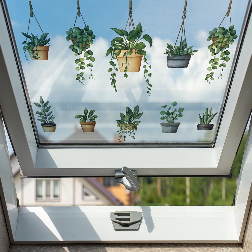 Hanging Green Potted Plant Wal - đánh giá và giá Badminton Live