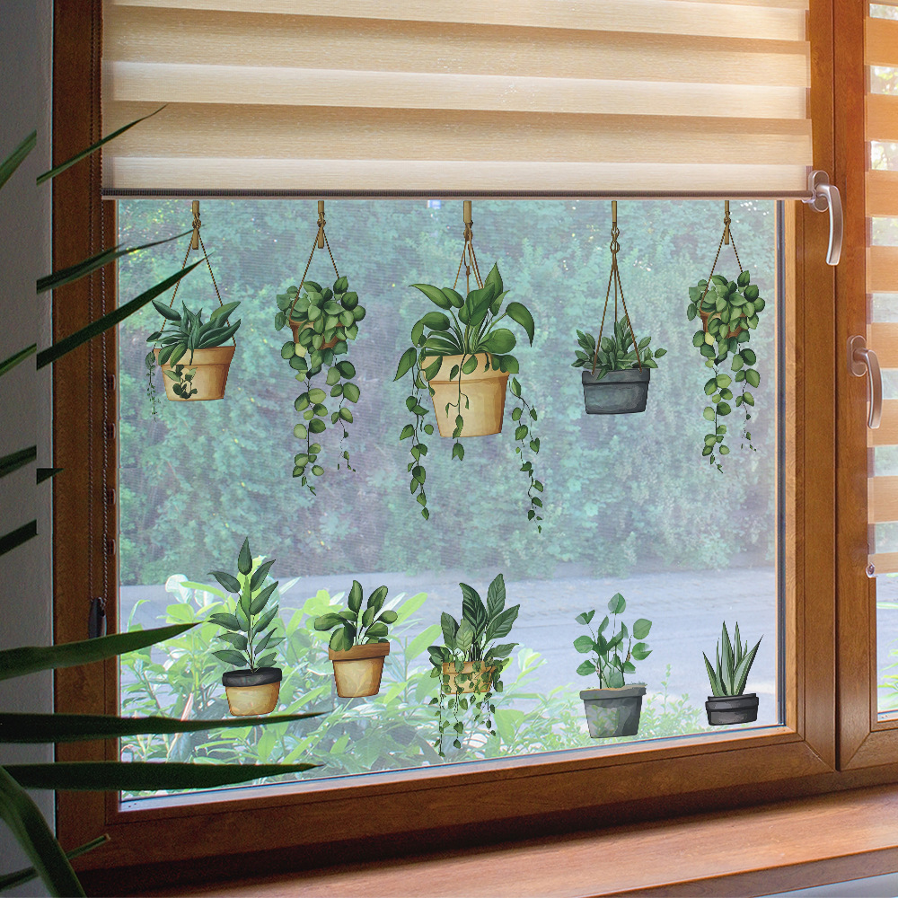 Hanging Green Potted Plant Wal - đánh giá và giá Badminton Live