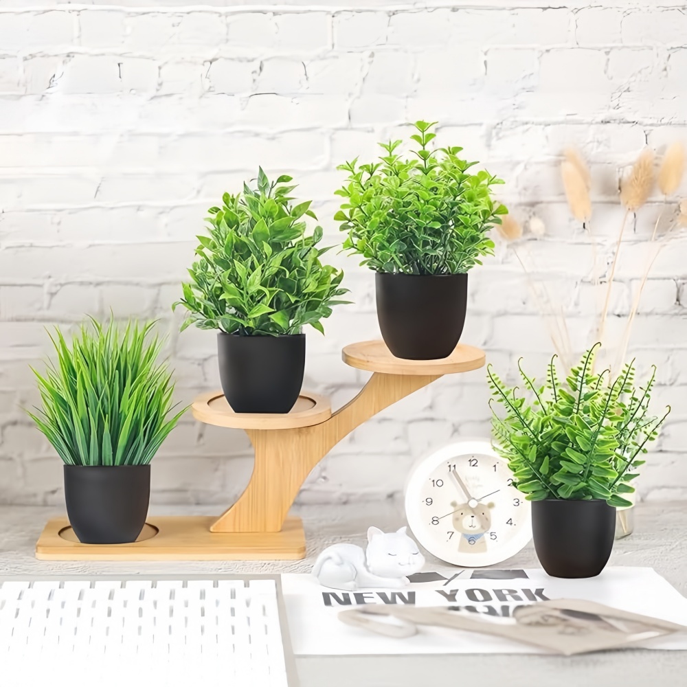 4pcs/set Mini Artificial Plant - đánh giá và giá Badminton Live