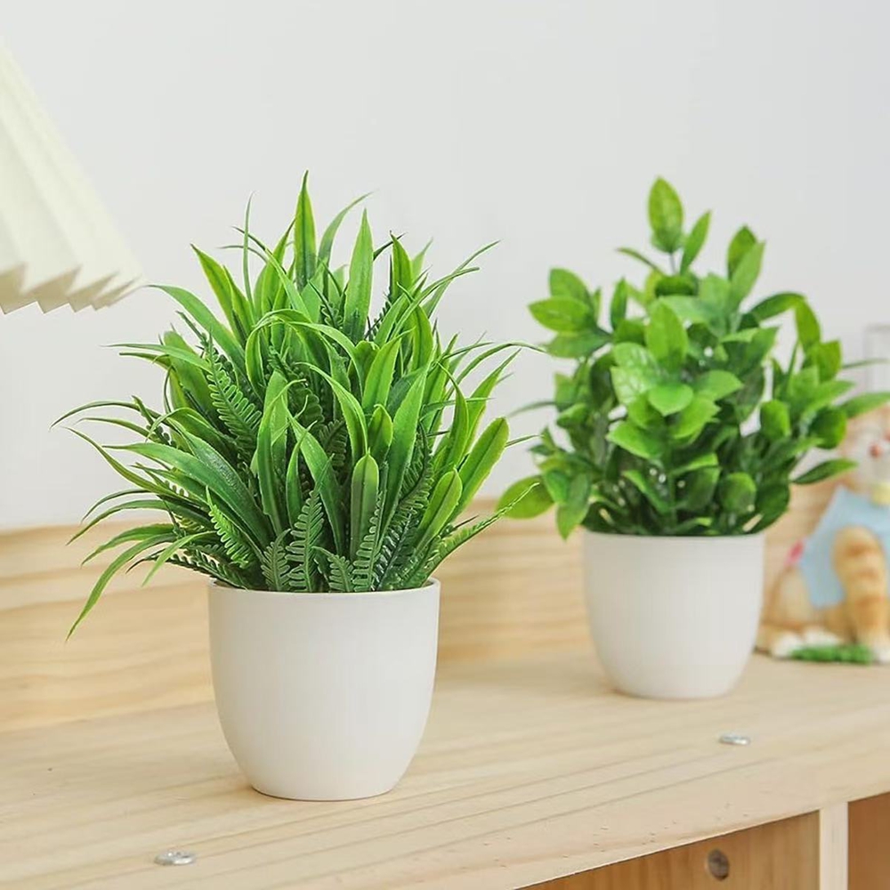 4pcs/set Mini Artificial Plant - đánh giá và giá Badminton Live