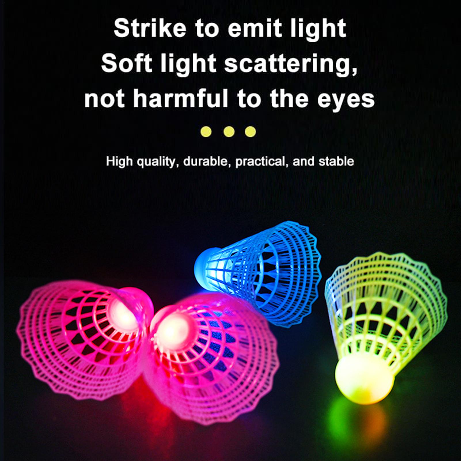 3pcs LED Badminton Shuttlecock - đánh giá và giá Badminton Bwf