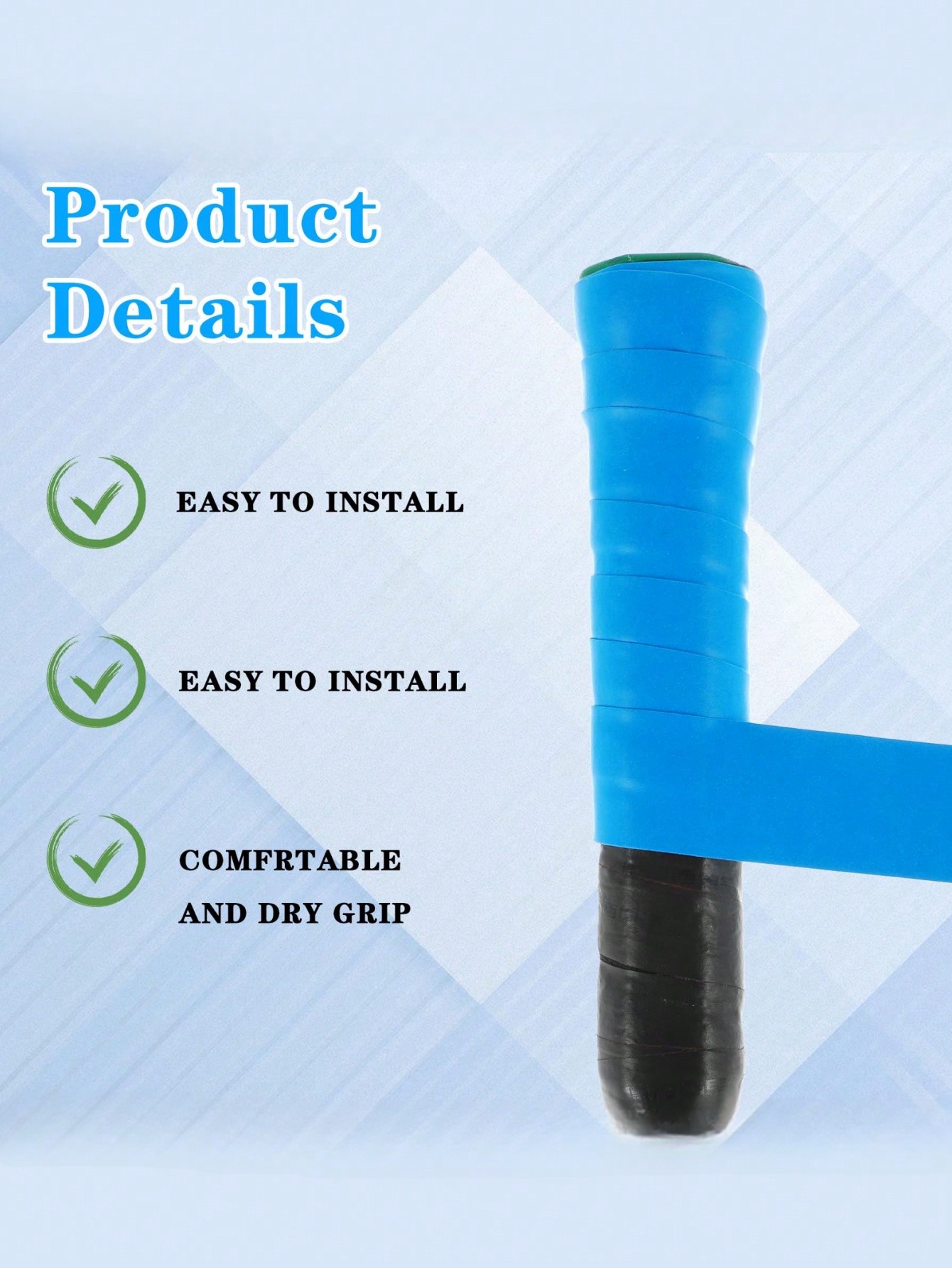 PU Tennis Badminton Overgrip D - đánh giá và giá Badminton Materi