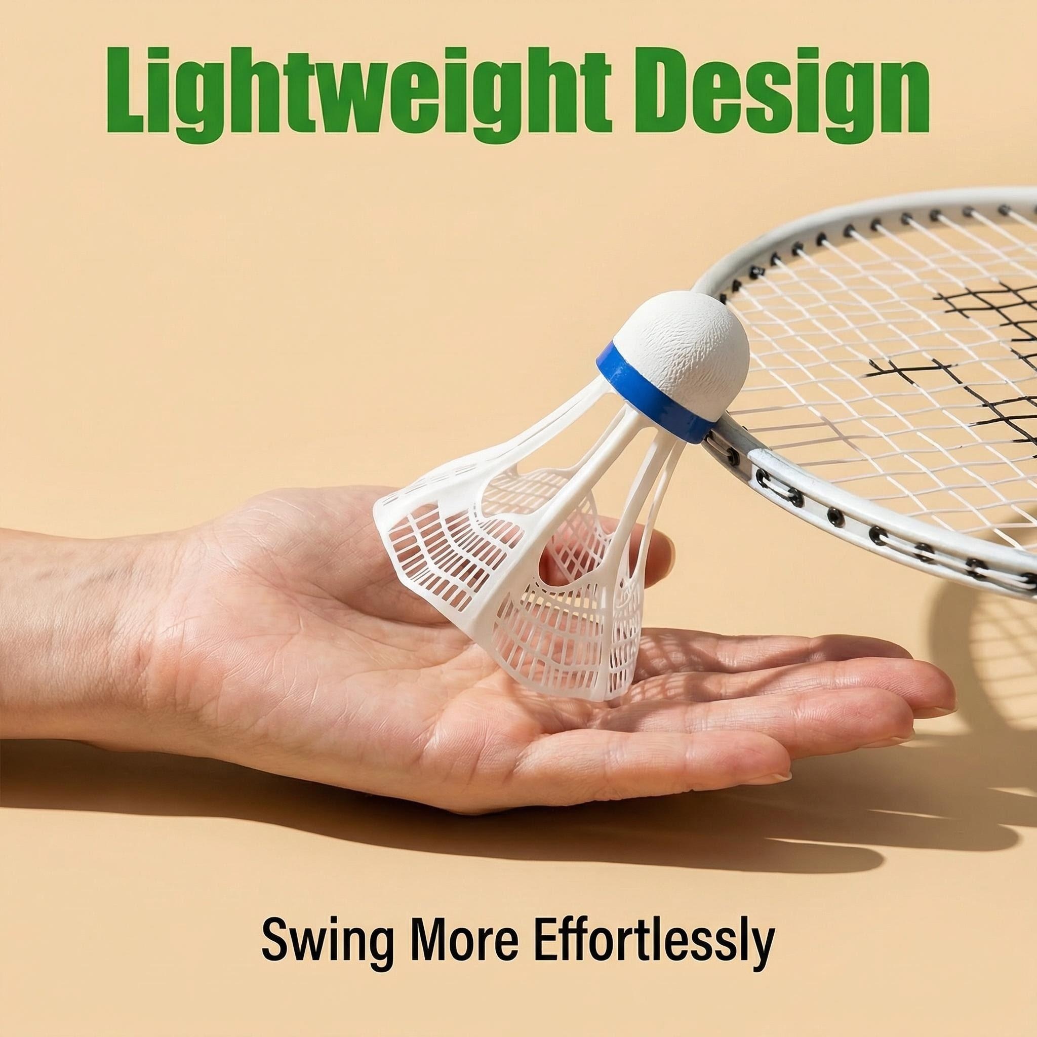 4Pcs/8Pcs, Wind-Resistant Badm - đánh giá và giá Badminton Materi