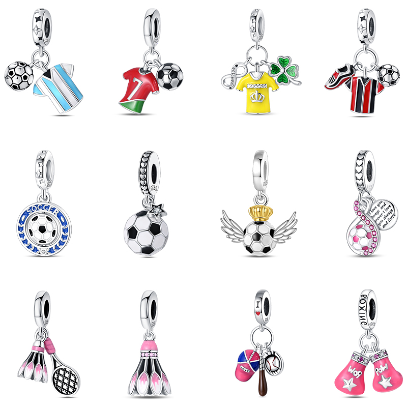 Fashion 925 Silver Football Je - đánh giá và giá Badminton Materi