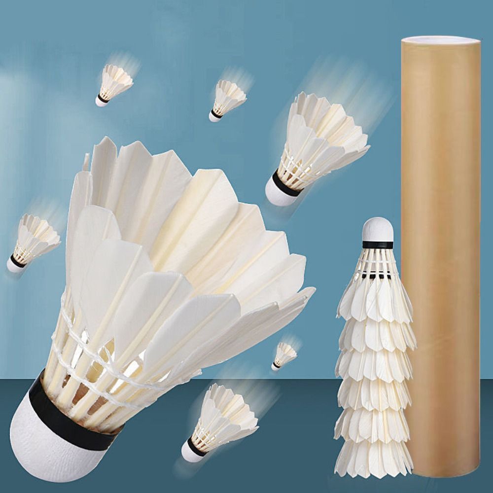 New White Goose Feather Badmin - đánh giá và giá Badminton Bwf