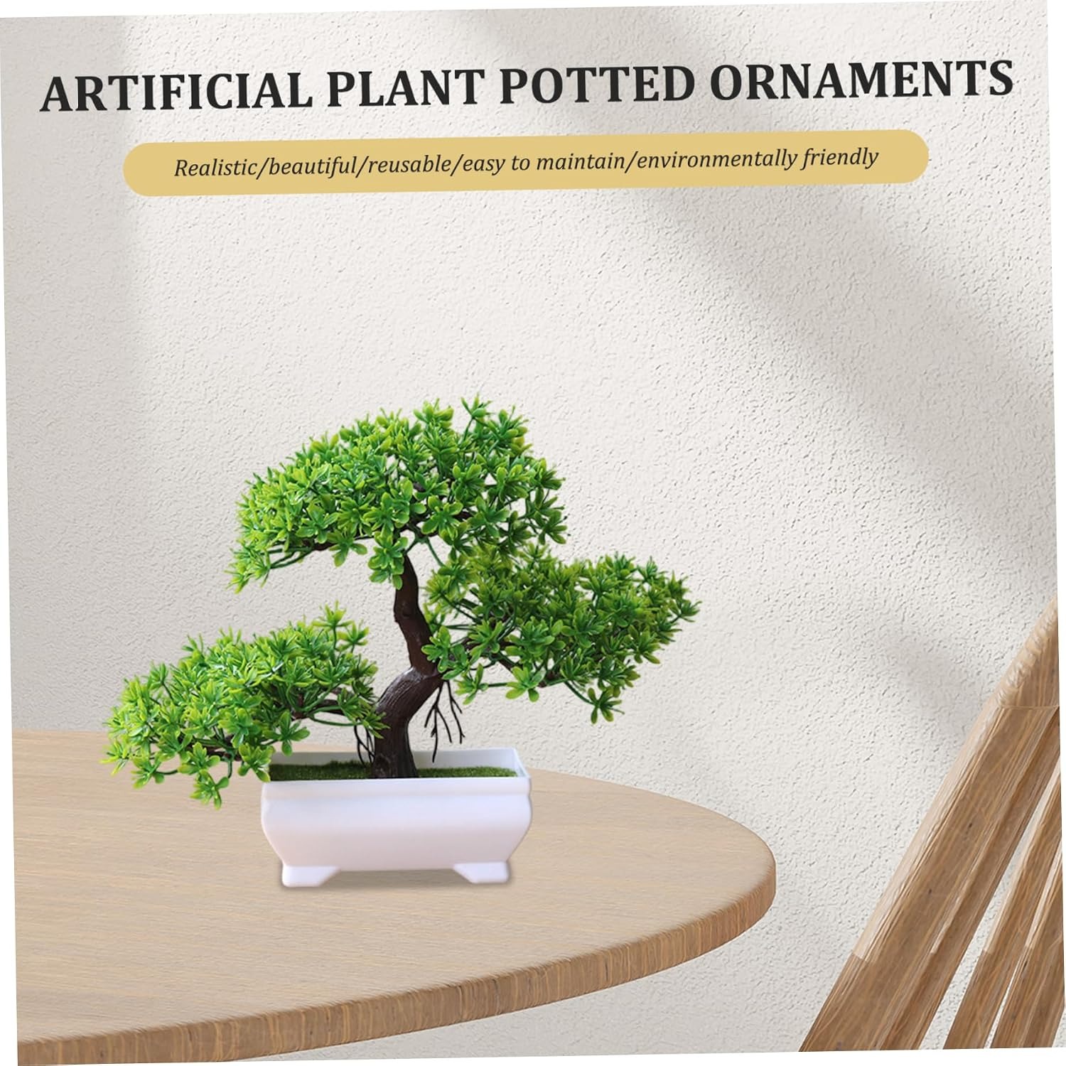 1/2Pcs Artificial Bonsai Tree  - đánh giá và giá Badminton Live